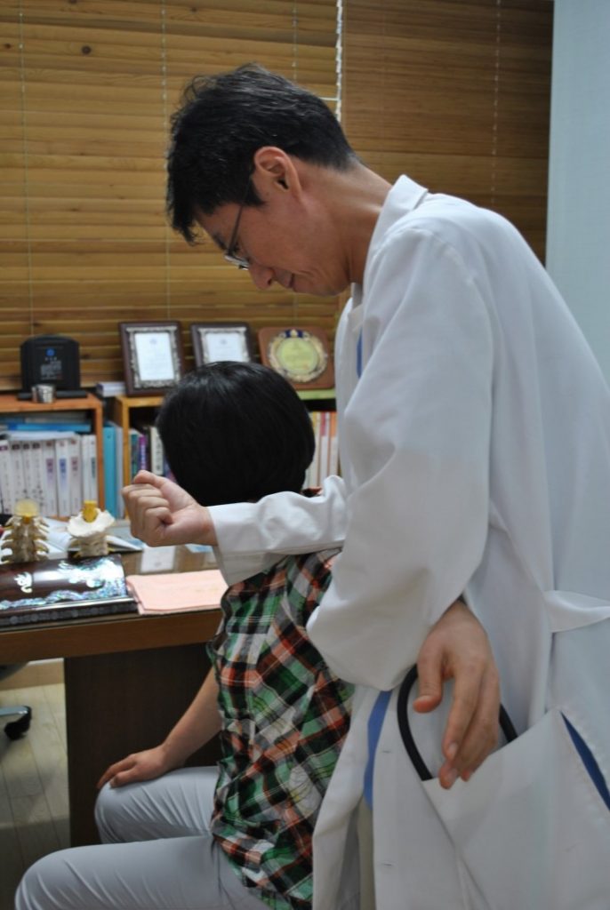 오십견 칼텐본 테크닉